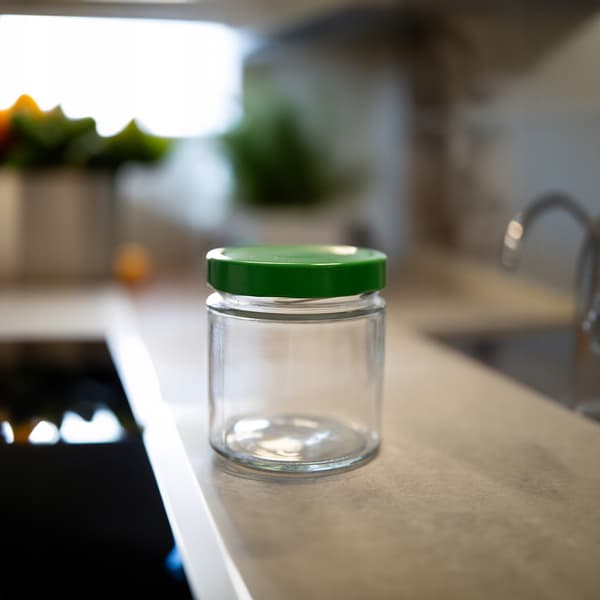 5x Atena glasburkar 410ml för ljus, pickles, sylt, köttkonserver