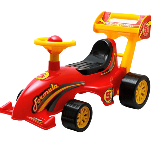 Åkbar Formula Racer Solid Ryggstöd Enkel Manövrering Tutljud