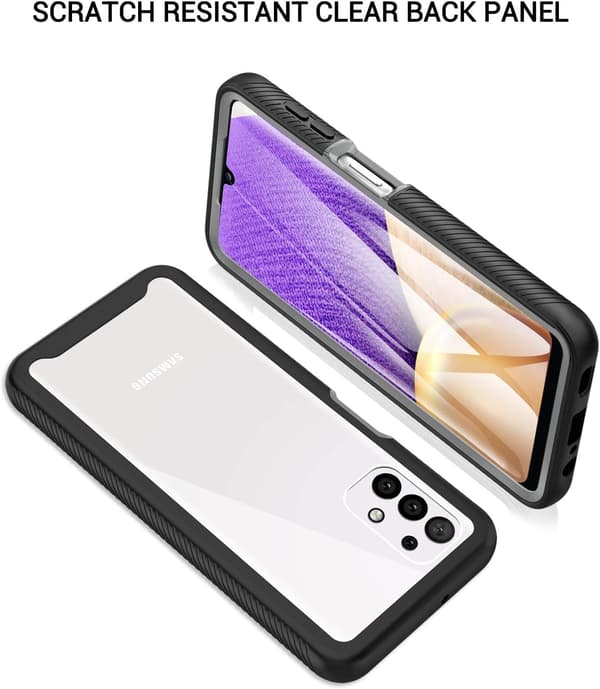 ETUI TIL SAMSUNG GALAXY A32 5G SORT MED STÆRKE SIDER