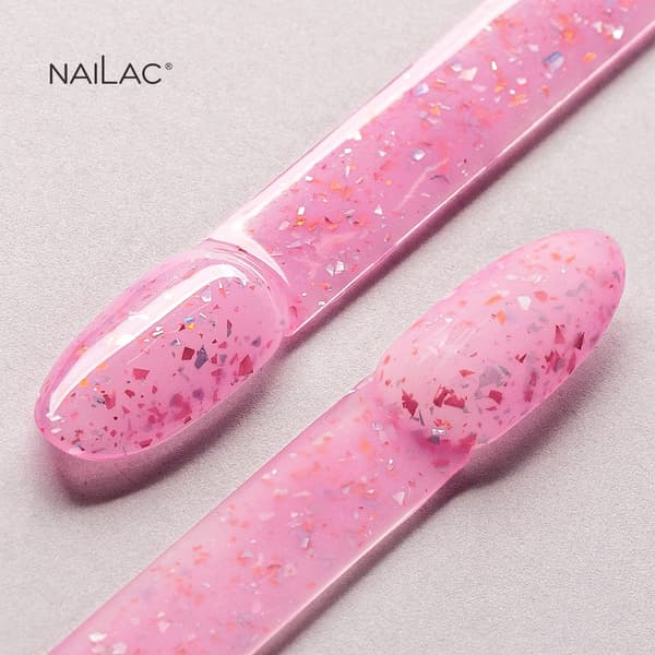 Glammy Base Rosa NaiLac 7ml Gummibas