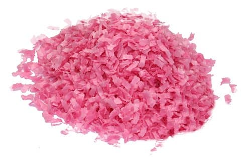 Rosa våffeltopping 20 gram 1 förpackning.