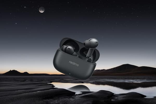 REALME Buds T310 ANC Sorte Trådløse (TWS) Hovedtelefoner