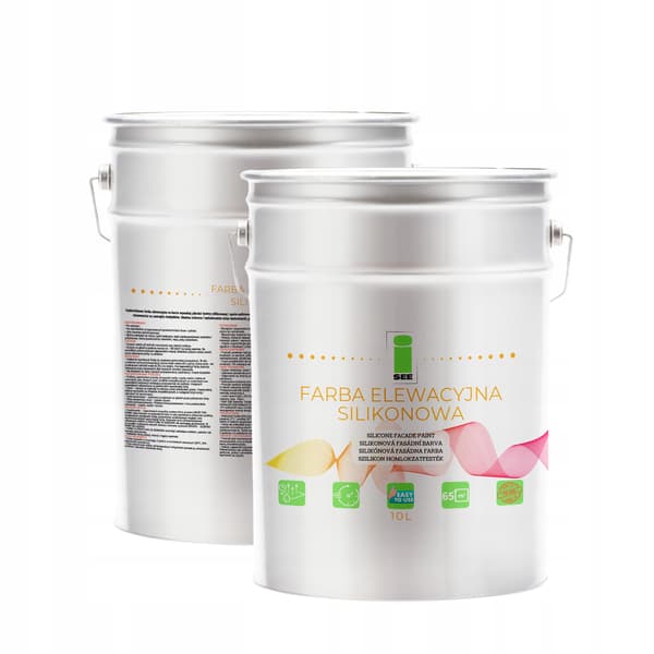 SILIKON FASADFÄRG TONAD GRÅ 10L