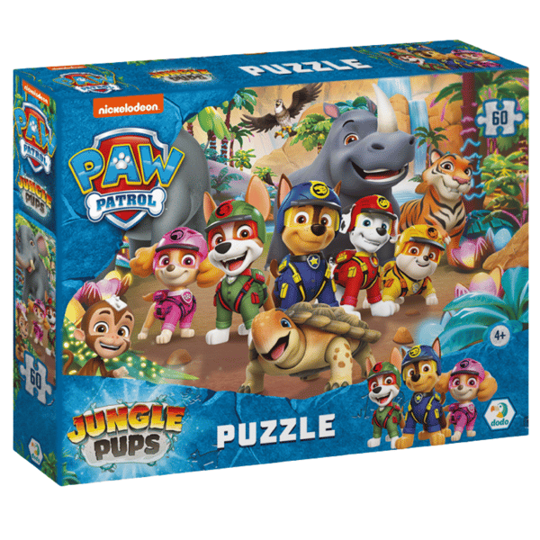 Paw Patrol Djungelvalpar pussel 60 bitar