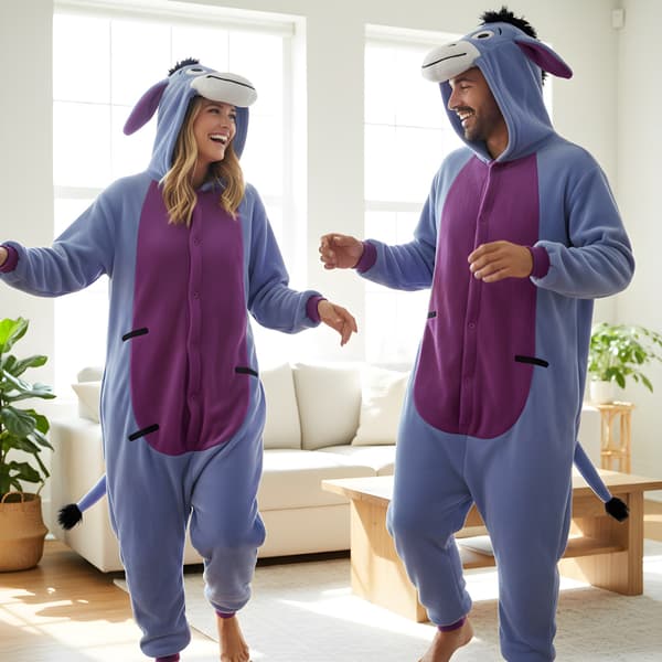 Kigurumi Pyjamasdräkt Åsna Eeyore S 145-155cm