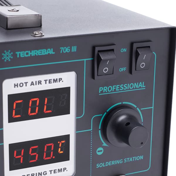 Techrebal 706 III 2-i-1 loddestation