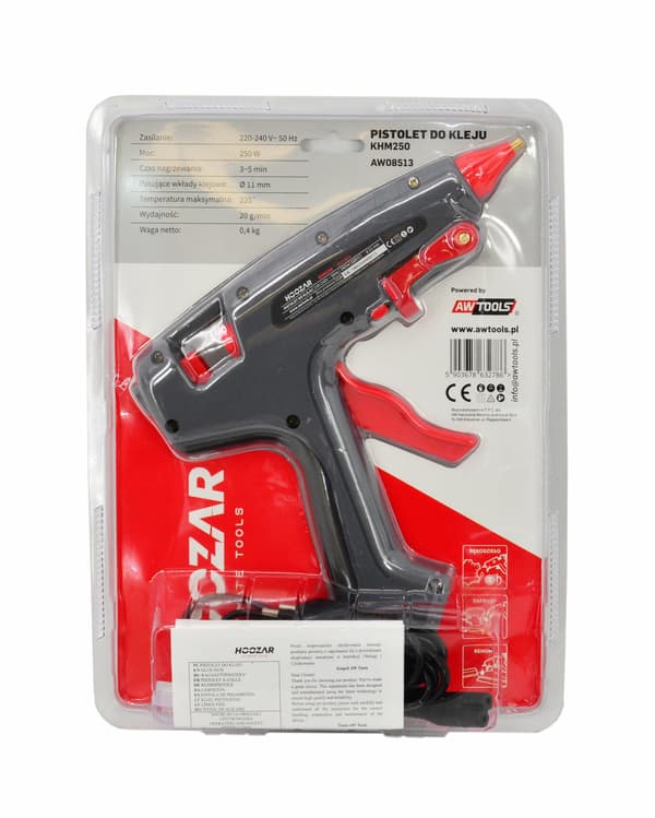 HOOZAR-liimapistooli 11 mm 250 W