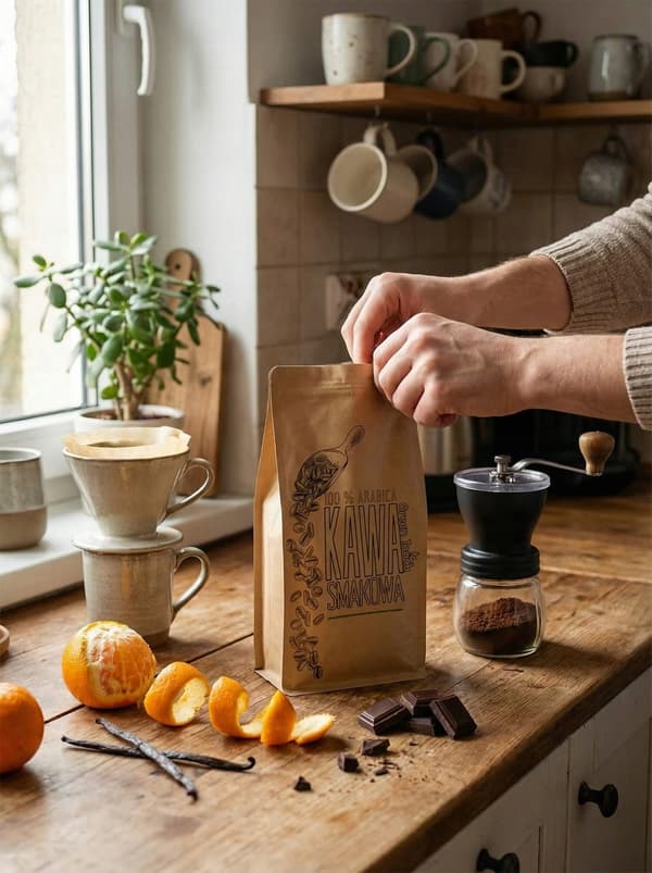 Malen Irish Whiskey-smaksatt kaffe 250 g Green Touch