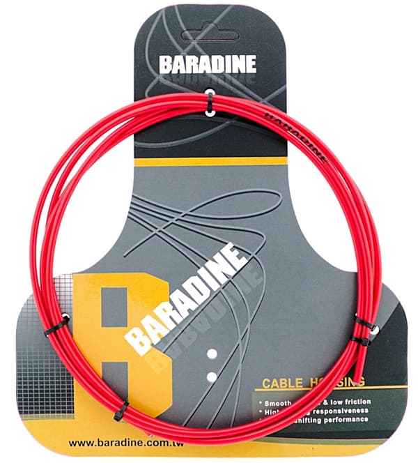 BARADINE Bremsehus RØD 2,5m TIL 1 CYKEL