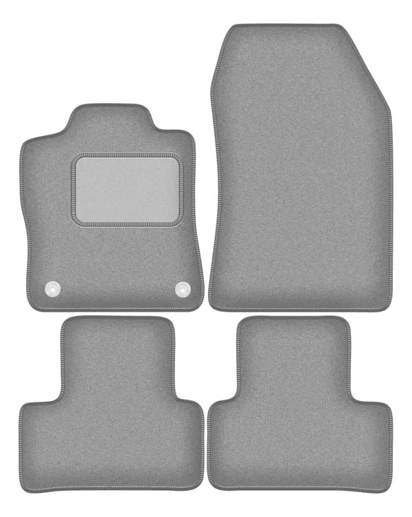 Harmaat auton matot DS. 4 E-Teanse PlugIn Hybrid (2021-) varten