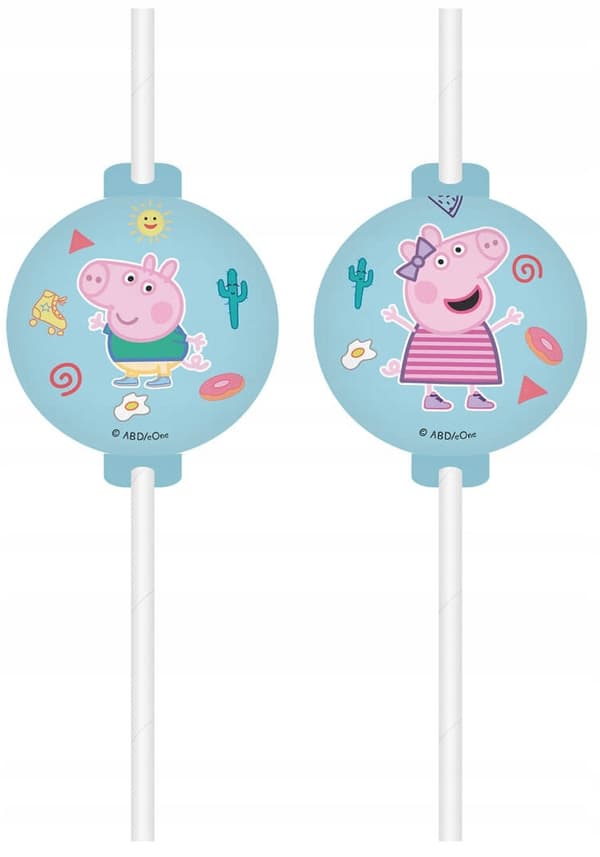Peppa Pig -pilliputket 4 kpl.