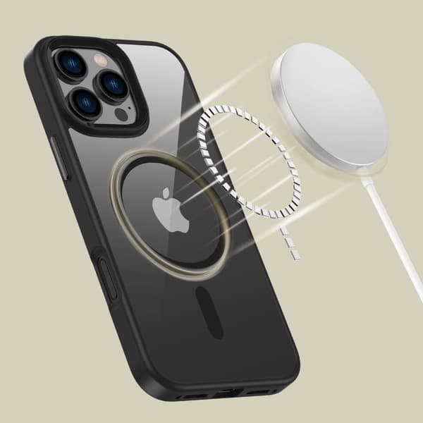 TECH-PROTECT MAGMAT MAGSAFE IPHONE 16 PRO MAX SVART/KLART