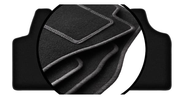 Sæt med velourmåtter til: Citroën Jumpy II varevogn (2007-2016)