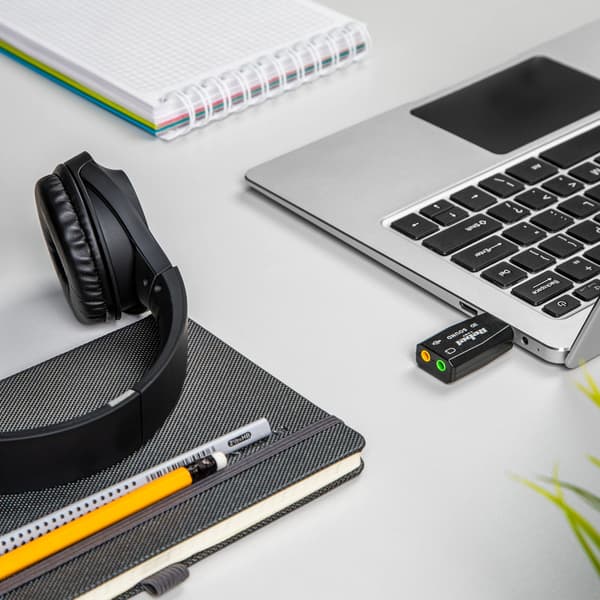 Lydkort USB 3D Virtuel 5.1 Lyd plug and play Rebel