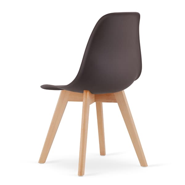 KITO stol kaffe / naturlige ben x 1
