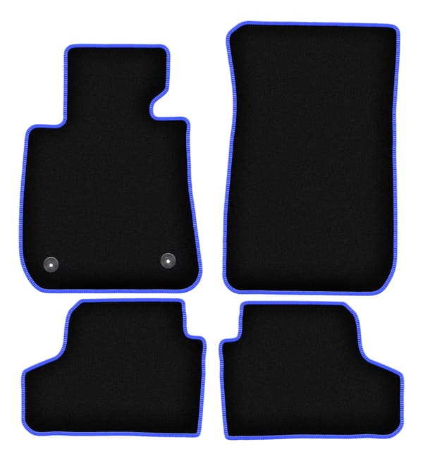 Bilmåtter CARLUX-BLUE til BMW 3 E93 cabrio (2004-2011)