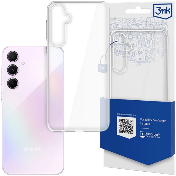 Samsung Galaxy A55 5G - 3mk Gennemsigtigt Etui