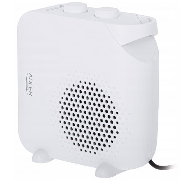 VIT VÄRMEFLÄKT 2000W AD 7725W - DE-AD7725W