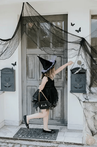 Halloween HÄXADräkt 116/128 cm