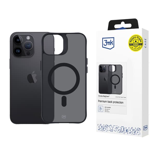 Apple iPhone 14 Pro 3mk Smoke MagCase skyddsfodral