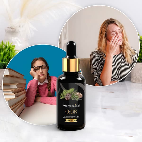 Original naturlig cedertræsolie til aromaterapi 60 ml - CEDR