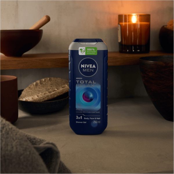 NIVEA MEN Total Relax brusegel 500ml