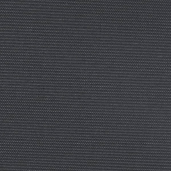 vidaXL udtrækkelig sidemarkise sort 180 x 1200 cm
