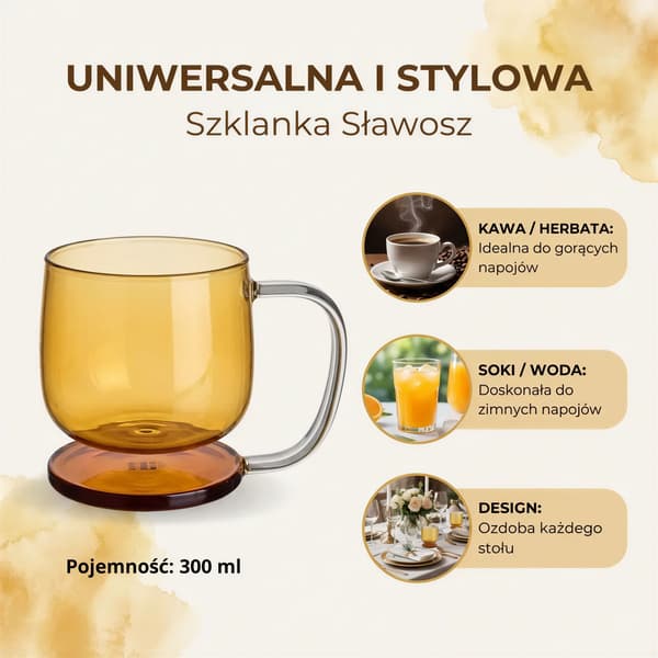 GLAS MED LUFTLEVITATIONSEFFEKT BÄRNSTÄRKT MUGG 300 ml