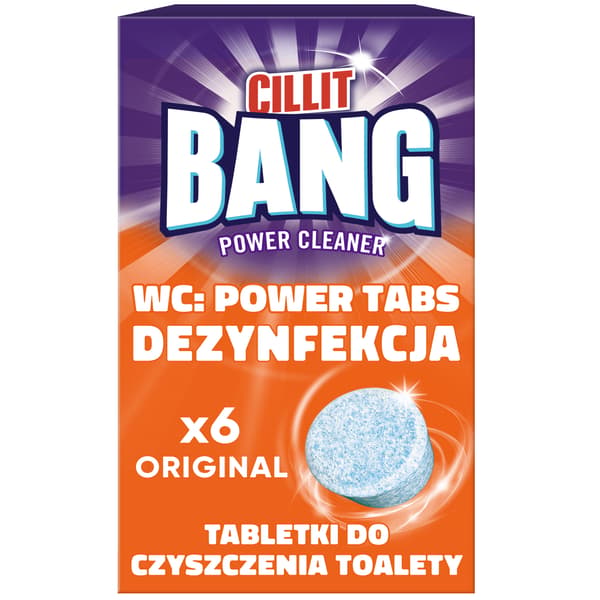 Cillit Bang WC Tabs Origin 6 kpl