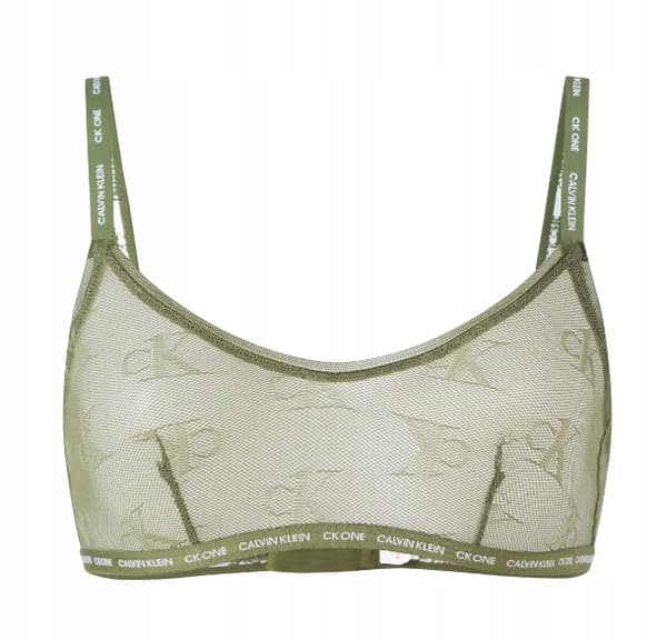CALVIN KLEIN DAMMESH-BH MED LOGOTYP KHAKI S 2A2E6_B* S 2_2 TI