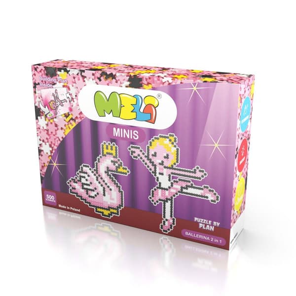 Meli Minis -ballerinat 2in1 500 kpl.