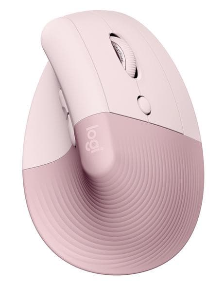 LOGITECH Lift Langaton Vertical Hiiri Vaaleanpunainen 910-006478