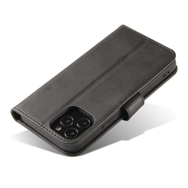 Elegant magnetcover med klap og stativfunktion til Honor Magic3, sort