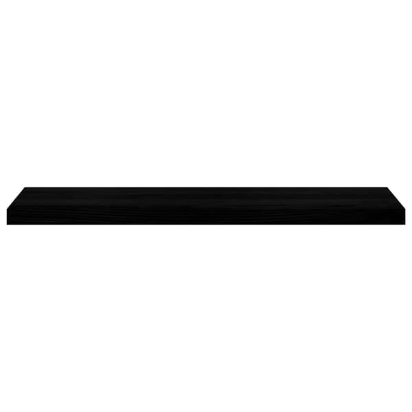 vidaXL trappetrin, 2 stk. brun 100x25x2 cm massivt egetræ