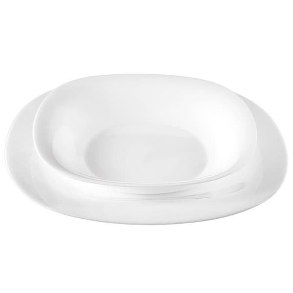 Lasinen ruokailusarja LUNA 18 osaa