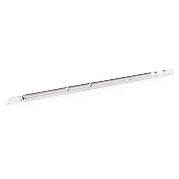 T12-K lodtip, 6,3 mm blad, med integreret varmer til T12 lodestation
