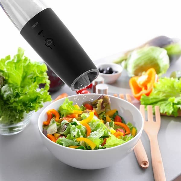 Elektrisk pepparkvarn med laddare 20 cm