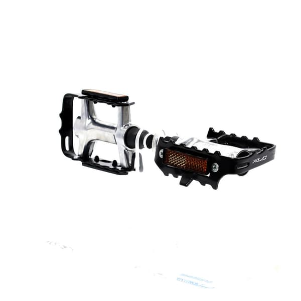XLC MTB PD-M03 Platformpedaler, 9/16" Sort og Sølv