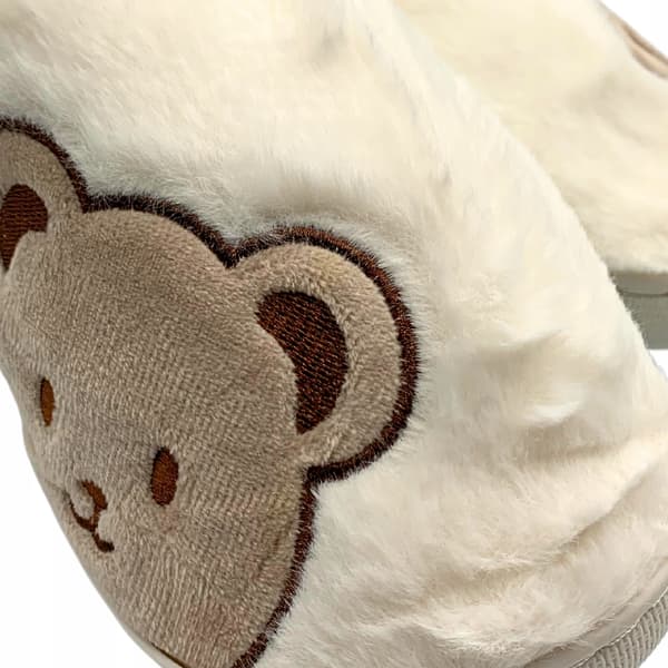 Vinter bamse tøfler dame børn varme str. 38-39