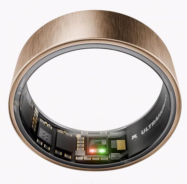 Smartring ULTRAHUMAN Ring Air Storlek 5 Borstad Roséguld