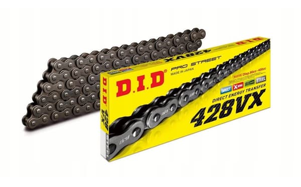 DID DRIVKEDJA 428VX-148 (148 LÄNKAR) X-RING (ÖPPEN + RING)