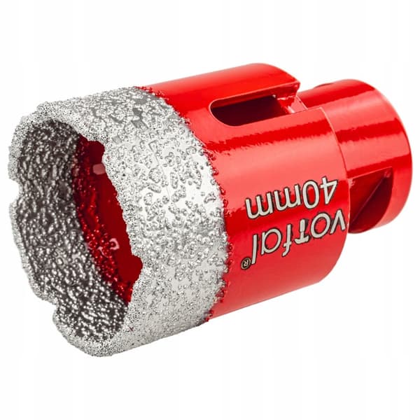 Diamant kronebor 40 mm M14 til grès fliser sten glasur