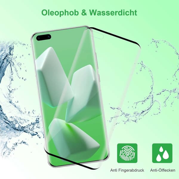 2 st härdat glas för Huawei P40 Pro 5G WSKY
