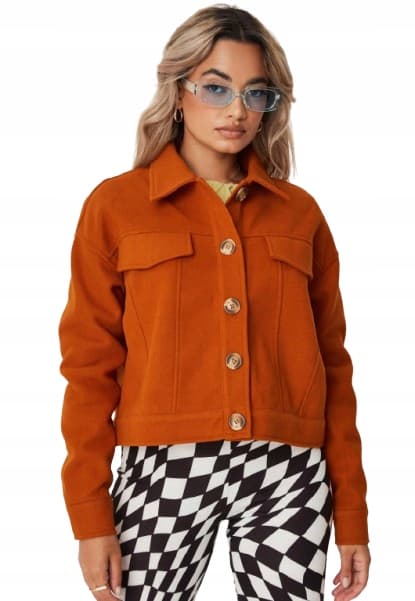 Missguided skjorta jacka slim storlek 36