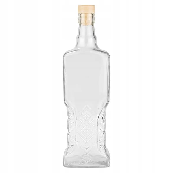 50x ukrainska flaskor 500ml + kork vinlikörflaskor set