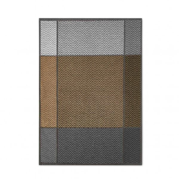 Køkkenhåndklæde 50x70 Zwoltex Pure beige grå zigzag