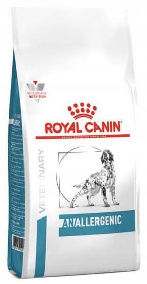 Royal Canin VD Allergenic torrfoder för hundar 8 kg