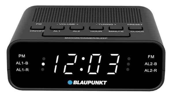 Radiovækker BLAUPUNKT CR1BK Sort