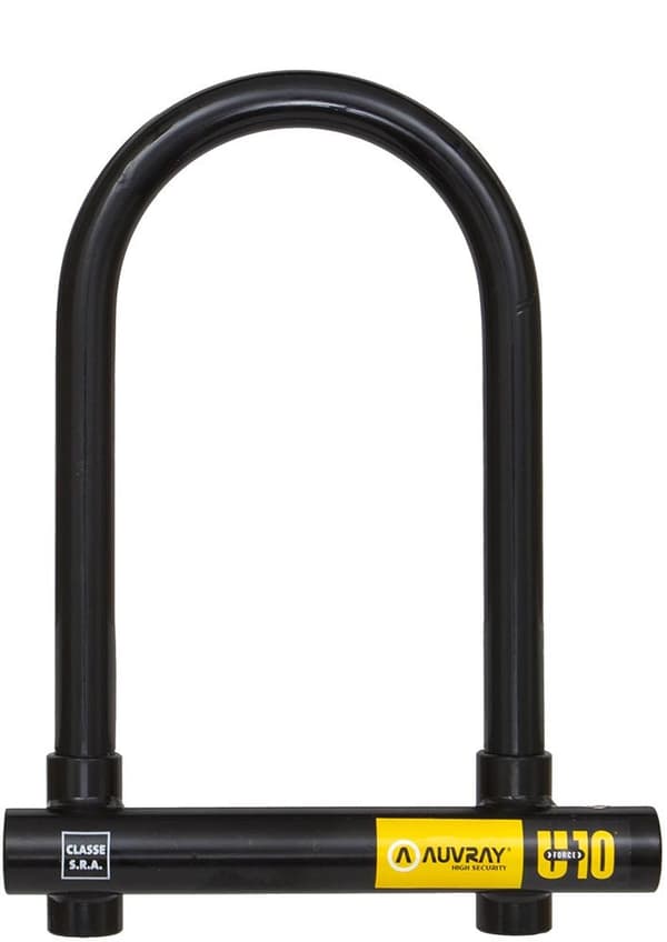 AUVRAY U-LOCK U-FORCE 10-spänne - 120 x 217 mm, stiftdiameter 18 mm (SRA-klass)