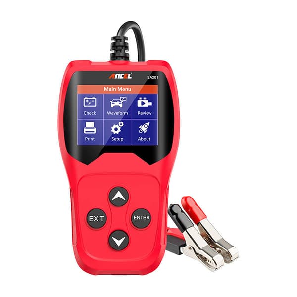 Ancel BA201 8-16V DC batteritestare